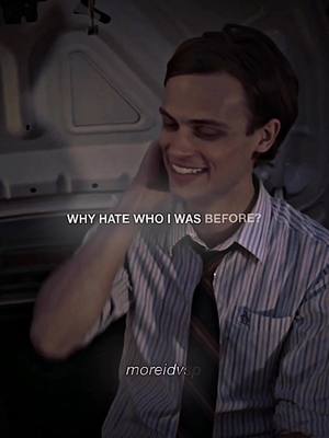 A post by @moreidvsp on TikTok caption: why hate who i was before? | #criminalminds #spencerreid #matthewgraygubler #criminalmindsedit #spencerreidedit #matthewgraygubleredit #moreid #aaronhotchner #emilyprentiss #edit #videostar 