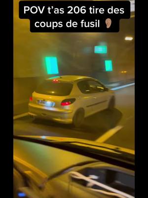 A post by @tymal_bklf on TikTok caption: Les gens du tunnel on du me détester se jours la 😂😂 #tunnel #tunning #206 