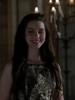 A post by @reign_editsforu on TikTok caption: Adelaides smile is so pretty 😍 || #adelaidekane #reigntok #reignedit #reign #tobyregbo #francisvalois #reignfrancis #fyp #reignmary #foryoupage 