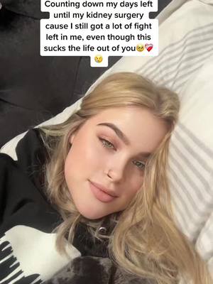 A post by @karlyhirmiz6 on TikTok caption: Cant wait any longer for my surgery every day has got worse😭😭 #kidneydisease #kidneysurgerybooked  #fypシ #fybシviral