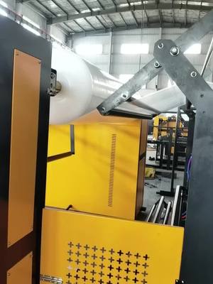 A post by @bubblefilmmachines on TikTok caption: Full line production , 40 grams per square meter , manufactured by Zhetuo machinery company #bubblefilmmachine #bubblefilm #machine #air bubble 