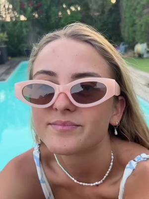 A post by @colubereyewear1 on TikTok caption: Rose poolside