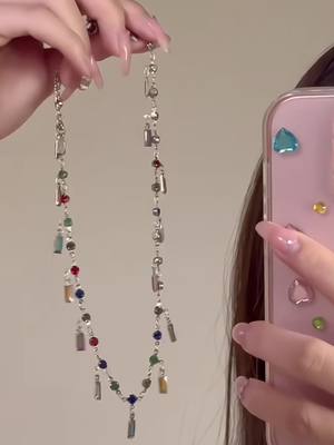 A post by @heypretti on TikTok caption: #necklace #fashiontiktok #accessories #jewelrytok #y2kaesthetic #y2k 