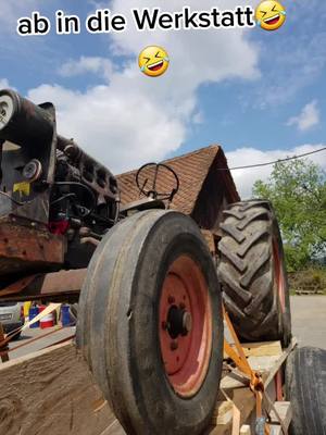 A post by @jd_alex08 on TikTok caption: #deutz6206 in die Werkstatt #5080dkeyline hatten zogen