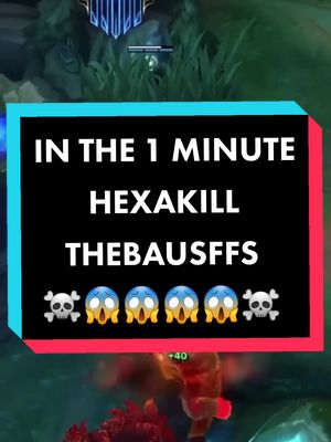 A post by @official_yourlolsupport on TikTok caption: IN 1 MINUTE HEXAKILL ! 😱😱😱 WHEN MAINS GET THEIR MAINS ! GAMEPLAY: thebausffs  #leagueoflegends #leaguetok #leaguetiktok #yourlolsupport #slayerone77 #sion