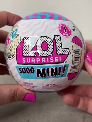 A post by @luppg.toys on TikTok caption: LOL Surprise Sooo Mini @lolsurprise #lolsurprise #lolsurprisedoll #lolsurprisedolls #unboxing #unboxingdolls #unboxingblindbags  #gifted #lol #lolsurpriseomg 