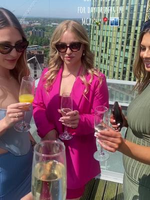 A post by @samanthaxleigh on TikTok caption: Day drinks in the sun and in bed by 9 is a vibe x #fyp #withthegirls #summerwithfriends #girlsnight #manchester #thingstodo 