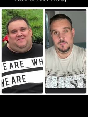 A post by @bariatricchris81 on TikTok caption: Face to Face Friday !!! #weightloss #gastricsleeve #wlsjourney #wlscommunity #gastricsleevesurgery