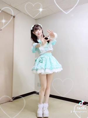 A post by @hiiragimaina on TikTok caption: 萌え萌えきゅーん♡ #どりーみんパスポート #めいどりーみん #メイド #地下アイドル #アイドル