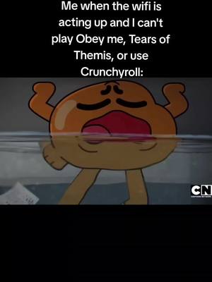 A post by @anime.on.my.mind.24.7 on TikTok caption: WITHOUT YOUUU, I CAN'T BREATHEEE😭 #obeymeshallwedate #obeymenightbringer #tearsofthemis #anime #crunchyroll 