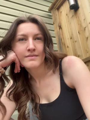 A post by @ehyoitsemily on TikTok caption: Considering it snowed two days ago and today I got a sunburn just highlights my point #canada #fyp #canadian #canadianlife #tiktokcanada #canadianproblems #eh #ehyoitsemily #weather #upnorth 