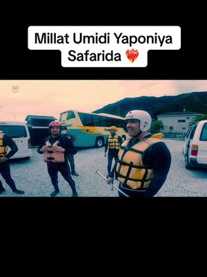 A post by @umidjon.ishmuhamedov on TikTok caption: Millat Umidi bilan Yaponiya safari.  Biz nafaqat Kaizen trening balkida esda qolarlik adrenalin ham bo’ladi.  Agar adrenalin hohlasangiz Millat Umidi business klubga qo’shiling.  Keyingi safarimiz qayer bo’ladi deb o’ylaysizlar, izohlarda qoldiring #umidjonishmukhammedov #umidjon #millatumidi 