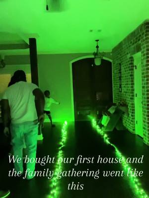 A post by @cordneybluewillia on TikTok caption: We bought our first house and the family gathering went like this #fypシ #foryoupage #foryou #family #newhome #owner  #blessed   #screammovie 