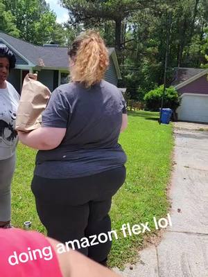 A post by @thisisusnow on TikTok caption: doing amazon flex #amazonflex 