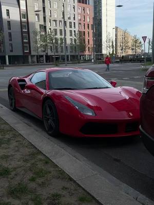 A post by @speedforum on TikTok caption: Red or blue? ❤️💙 #ferrari488pista #ferrari488 #carsontiktok #carsootting 