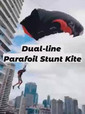 A post by @meganmay502 on TikTok caption: Would you dare if it were you?#stunt #extrmesport #parafoilkite 