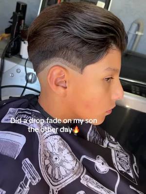 A post by @imjustavato on TikTok caption: #screammovie #dropfade #taperfade #haircut #tqm 