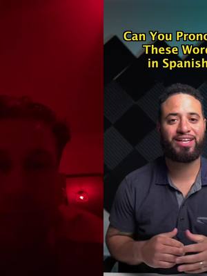 A post by @hannaaah4 on TikTok caption: #duet with @speakspanishfaster #learnspanish tbh this was really easy