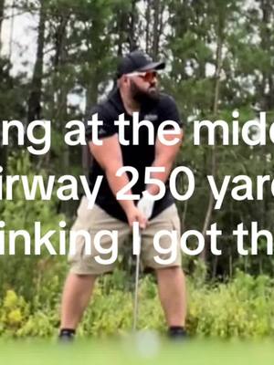 A post by @akepsoul on TikTok caption: Well, I hit it long and straight. That’s a plus right? #golf #golftiktok #cobragolf #ping #birdie #beginner #fypシ 