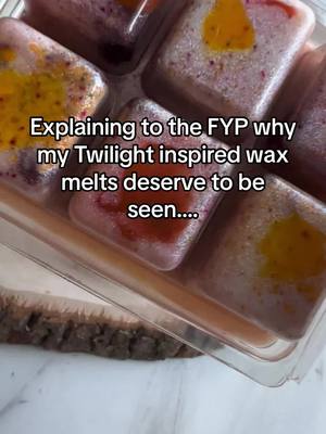 A post by @mysticmoonzco on TikTok caption: So….. ya know. #fyp #waxmelts #twilight #scents #fragrance #inspired 