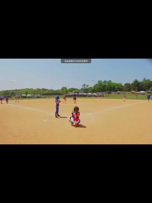 A post by @softballdad1988 on TikTok caption: #8u #buntqueen #fyp #fyi #travelsoftball #baseknox #tournamentchampions 