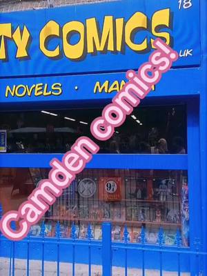 A post by @leanneathorn on TikTok caption: Traveling UK and I found this place.. For all the comic lovers.. #comicfun #comicheaven #coniclovers #travellocal #londontrip #camden #londoncamden #goodmemories #travelmore #travelover #travelwithme 