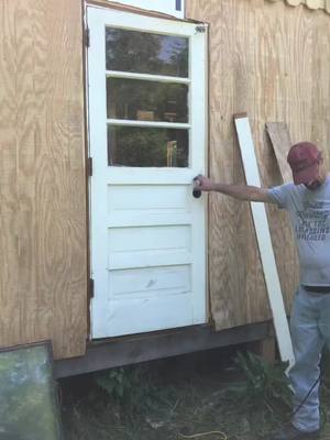 A post by @jasonstanzak on TikTok caption: starting to get the windows an doors in #DIY #Wishlist #diyhomes  #homes