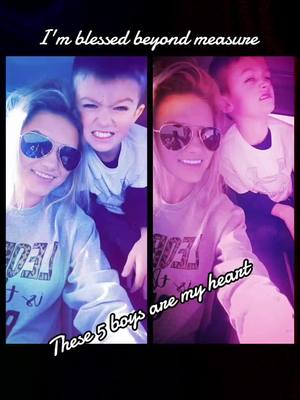 A post by @meganprice264 on TikTok caption: Blessed with the best!! Mom/Mommy to the sweetest 5 boys!!❤️#blessed #boymom 