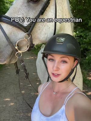 A post by @tonibichel on TikTok caption: Love and hate it🥰 Stimmt doch, oder?🥲 #fyp #viral #equestrian #horse 