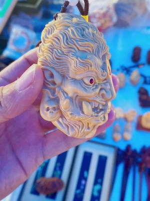 A post by @diy_crystalbeads on TikTok caption: #goodies #james #pendant #crystals #carvings 