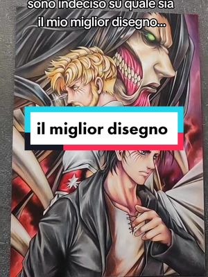 A post by @alessio_rappazzo_art on TikTok caption: #alessiorappazzo #italianart #naruto #attackontitan 