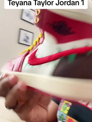 A post by @zavis26 on TikTok caption: Teyana Taylor Jordan 1 #jordan1 #teyanataylorjordan1 #jordan1