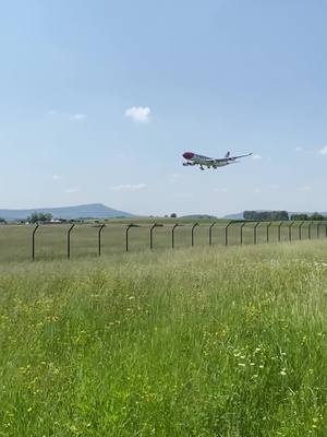 A post by @aviationgarden2 on TikTok caption: #avgeek #boeing777 #zurichsirport✈️ #swiss #airmalta #oldies #PepsiApplePieChallenge 