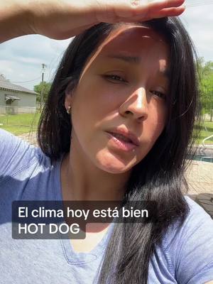 A post by @losperezseran on TikTok caption: #weatherreport #climatexas #texas 