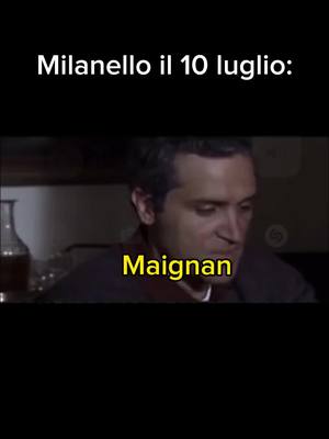 A post by @teo.lacqua on TikTok caption: Me la immagino più o meno cosi #maldini #theo #maignan #leao #acmilan 