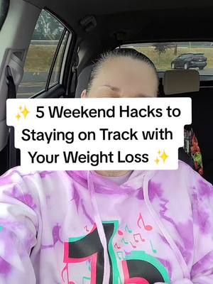 A post by @that.fit.nurse.bri on TikTok caption: Stay on track with your weight loss on the weekends 🙌🏼 #LifeHack #weightloss #weekend #theweekend #calories 