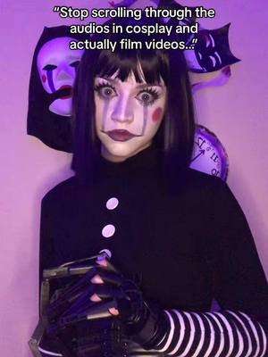 A post by @aceofclubs.cos on TikTok caption: Should i cosplay Alice Angel? #thepuppetcosplay#thepuppet#fnaf#cosplay#foryoupage 