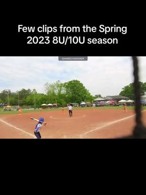 A post by @softballdad1988 on TikTok caption: Spring Season of 2023 has officially ended for us. We will start back in September. Few clips from this season. #BaseKnox2014 #8U #10U #travelsoftball #fyi #fyp 