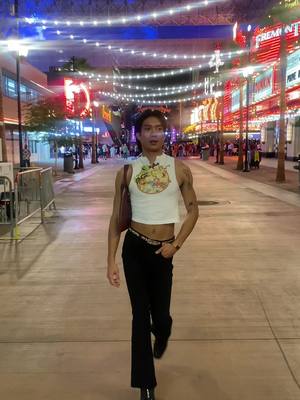 A post by @lavishhmike on TikTok caption: Walkin down the street 👢 #fyp #foryou #lgbtq #walk #strut #modelwalk #scout