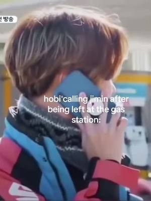 A post by @this4jimin on TikTok caption: JIMIN LAUGHING AS IF HOBI WASNT LEFT AT THE GAS STATION IN A DIFFERENT COUNTRY 💀… #bts #bts_official_bighit #jhope #kpop  #fyp 