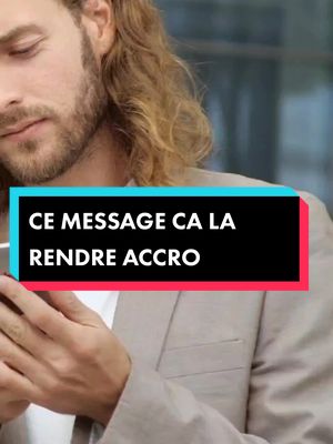 A post by @alphamasculin on TikTok caption: Ce message va la rendre accro à toi 