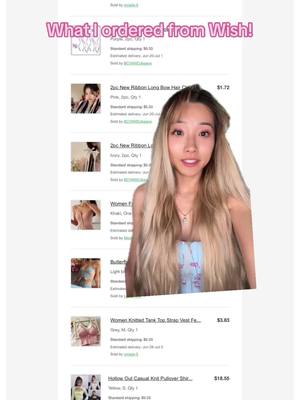 A post by @aimyyz on TikTok caption: This is what I am going to order from @Wish this month to express my unique style this summer! Code: aimyyz5 #wish #wishfinds #wishinfluencer #ad #sponsored   #greenscreen 