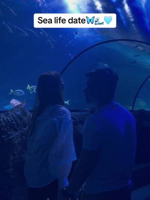 A post by @_sabinash on TikTok caption: #sealifedate #sealifemanchester #sealifemanchesteraquarium #minivlog #thepotatocouple #monkeylove #mrandmrssakshanamcha #suchalovelysong #traveldiaries #nepalicouple #manchestertraveltiktok #fypシ