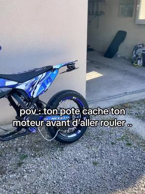 A post by @shakzy_14 on TikTok caption: il veut pas me le rendre .. #pourtoi #50cc #trend