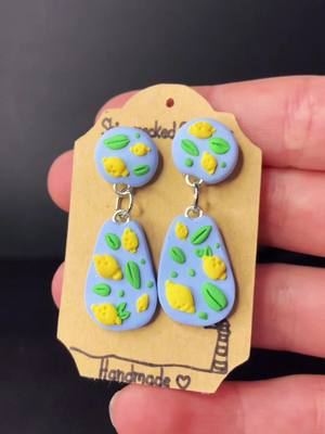 A post by @shipwreckedsketches on TikTok caption: Ive been gone for a fat minute, heres some things I made! #clay #polymerclay #earrings #handmade #wearableart #nostalgia #foodearrings #nostalgicfood #clayart #art  Also please be nice to me tiktok