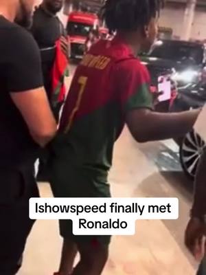 A post by @_xx_giuseppe_xx_ on TikTok caption: The moment we all been waiting for #ishowspeed #ronaldo #funny #ishowspeedclipz #ishowspeed #siu #fypシ 