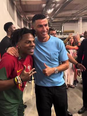 A post by @enzo.gtrr on TikTok caption: #ishowspeed #ronaldo #speed 