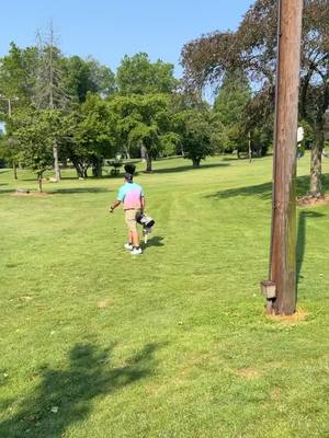 A post by @taylor_sheedy on TikTok caption: You’re at hole 9 and see this wyd??? #chipandputt #nothinginmybrain #fypシ 