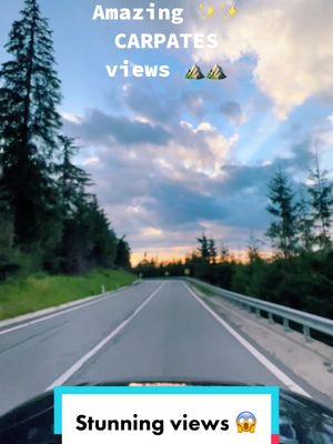 A post by @g_a_b_r_i_e_l_e_0 on TikTok caption: 🚗💨 "Zoom Through the Carpathians!" 🏞️🎥 This drive isn’t just on the roads; it’s through the soul of the Carpathians 🚗💫. This enchanting #MountainDrive TikTok showcases the rugged charm of the Carpathians as if plucked from a storybook 📖 - winding roads that seem to whisper secrets, majestic evergreens that tickle the skies, and valleys that cradle the Earth 🌲✨.  Twist & turn through fairytale forests 🌲, past ancient peaks 🏞️ & immerse in the whispers of the wild 🍃.  #MountainDrive #CarpathianEscape #NatureLover #EpicViews  #BucketListDrive