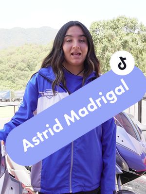 A post by @topridersmx on TikTok caption: Parte 1 - Entrevista a la piloto de velocidad mexicana Astrid Madrigal #bikergirl